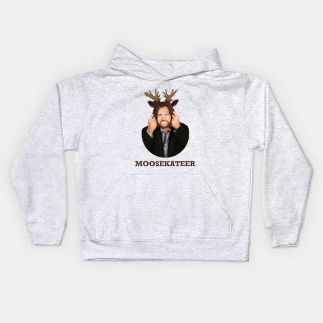 Moosekateer Kids Hoodie by potatonomad